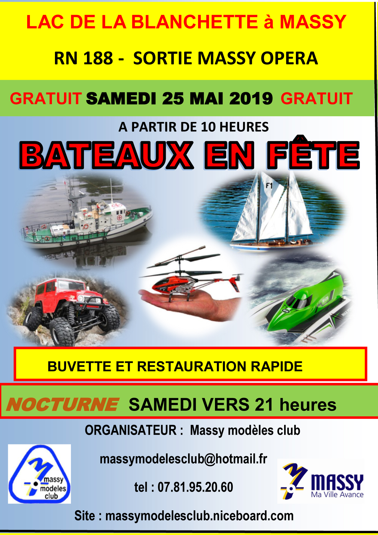 Bateaux en fête Massy